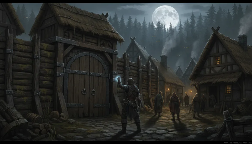Elara's Afflicted Dwelling